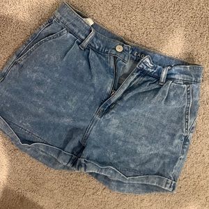 American Eagle high waisted jean shorts